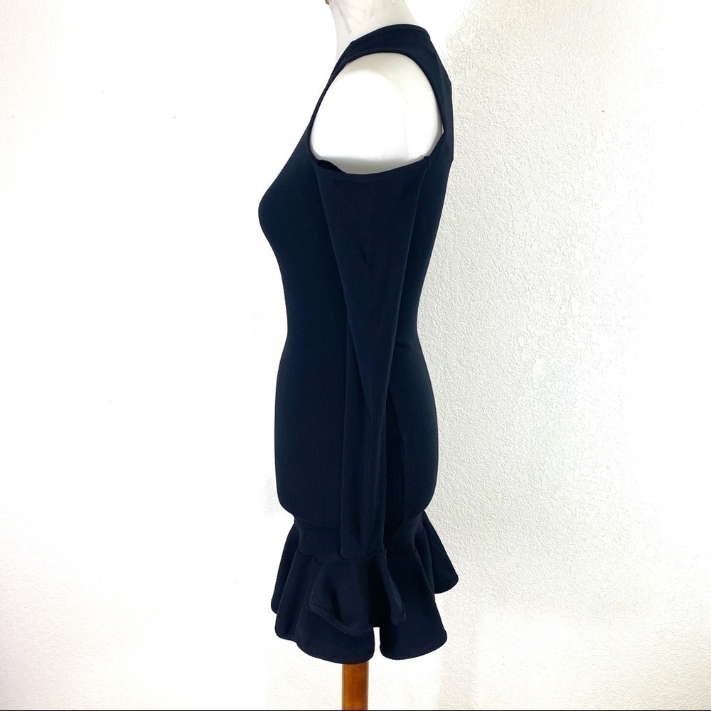 Michael Lo Sordo Legion Crew-Neck Frill Dress 10 — image 4 of 8